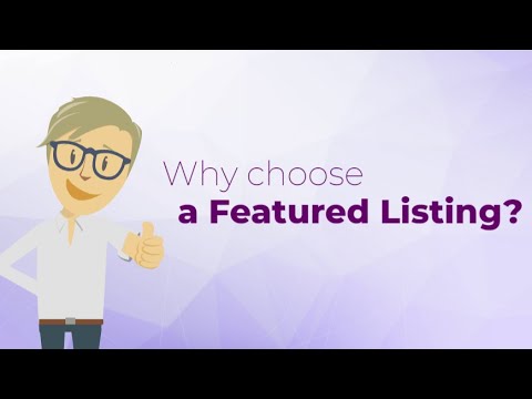 Why choose a Featured Listing?