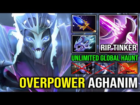 Aghanim Spectre is Still Overpower | 100% Counter Tinker Unlimited Global Haunt Max Speed Dota 2