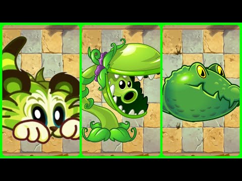 PvZ 2 Family Boxer: Tiger Grass vs Snap Pea vs Guacodile Who Will Win?