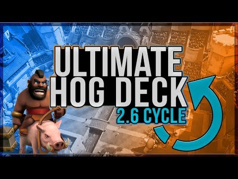 BEST F2P HOG RIDER CYCLE DECK | 2.6 CYCLE LADDER DECK | Clash Royale