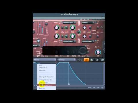 FL Studio ASDR in Harmor, Sytrus, etc