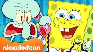 Download lagu SpongeBob | 90 MENIT SpongeBob dan Squidward 🧽🦑 | Nickelodeon Bahasa mp3