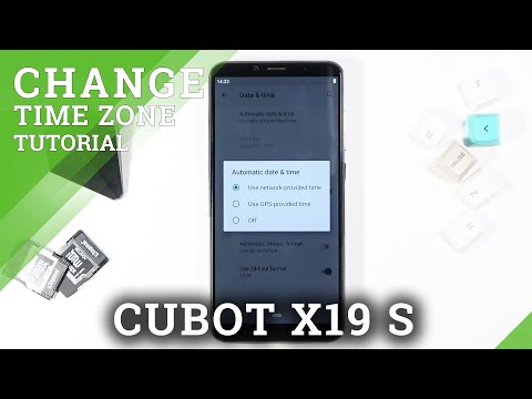 How to Change Date in CUBOT X19 S – Manage Time & Date