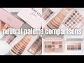 Makeup by Mario The Neutrals Palette Comparisons | Patrick Ta, Colourpop, & Natasha Denona