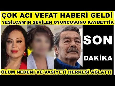 Yeşilçam's beloved Master actress has passed away Türkan Şoray Kadir İnanır Neşe Aksoy...