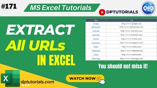 How To Extract All Urls From Hyperlink In Excel Using Formula