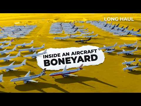 The Secret Life of Planes After Airlines Retire Them