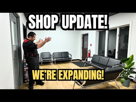 Shop Update! We're Expanding!