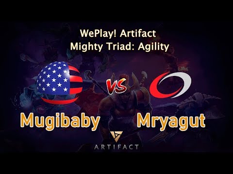 Mugibaby vs Mryagut - Group G | Artifact Mighty Triad: Agility | WePlay!