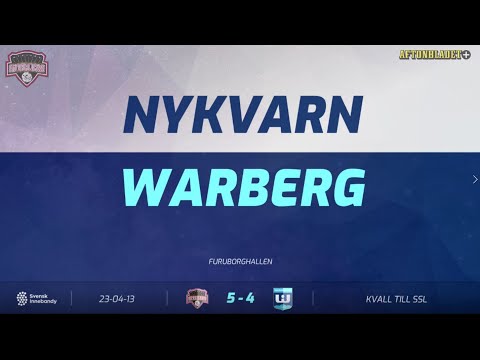 HIGHLIGHTS - Playoff 2, Match 4 - Nykvarn vs. Warberg - 13 april.