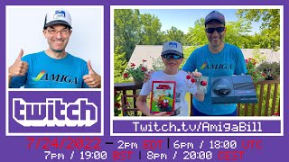 7/24/2022 Commodore Amiga - Introducing my 10 Year Old Nephew From Poland to Amiga