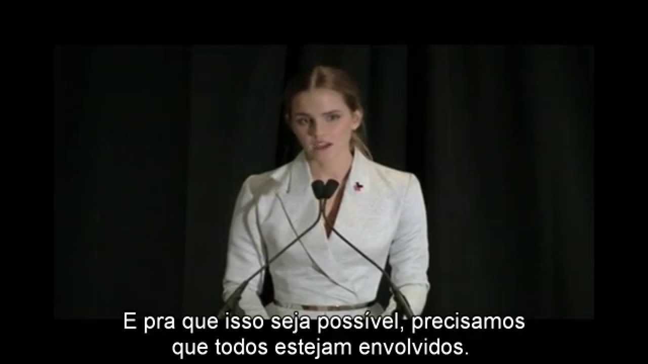 Discurso de Emma Watson pela Organização das Nações Unidas (ONU) - Campanha #HeForShe