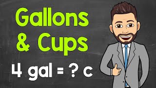 Gallons & Cups | Gallons to Cups & Cups to Gallons | How Many Cups in a Gallon