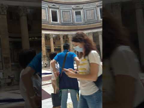 Inside the  Pantheon Roma