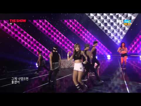 140729 티아라 T-ara ~ Hyomin Solo ~ Nice Body ~ The Show