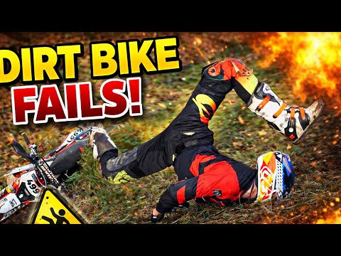 Dirt Bike Fails Compilation | Crazy Crashes & Hard Landings