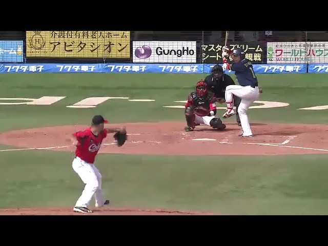 【4回表】マリーンズ・スタンリッジ スワローズ・山田に痛恨の一発を浴びる 2016/6/11 M-S