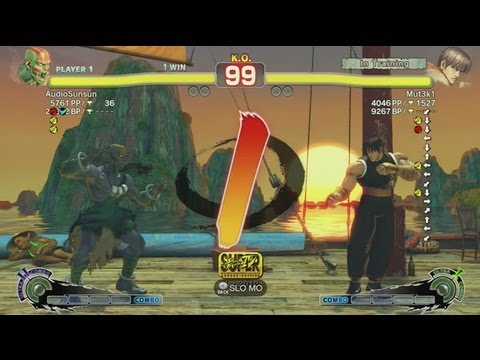 PPN (Dhalsim) vs. Gaz desu (Guy) - SSFIV AE 2012 Match