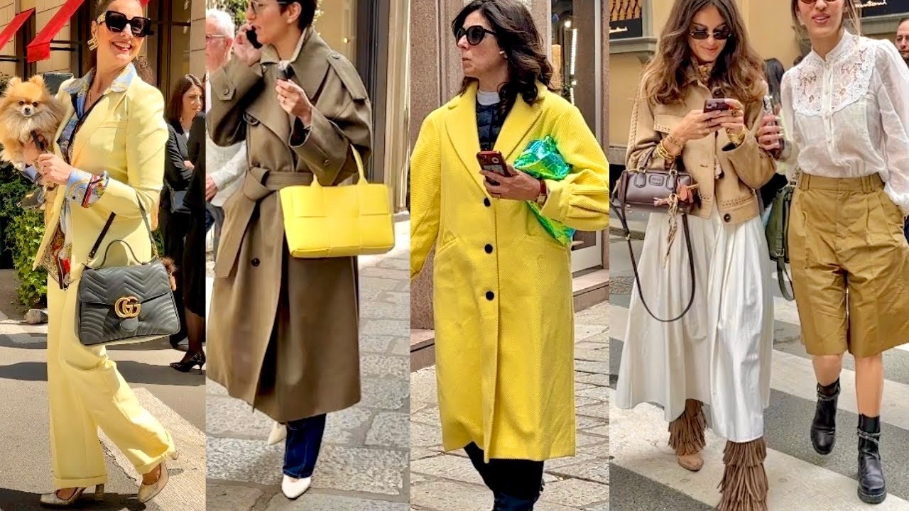 SPRING 2025 OUTFITS 🌟SPOTTED IN MILAN & ITALIAN STREET STYLE INSPIRATION #vanityfair