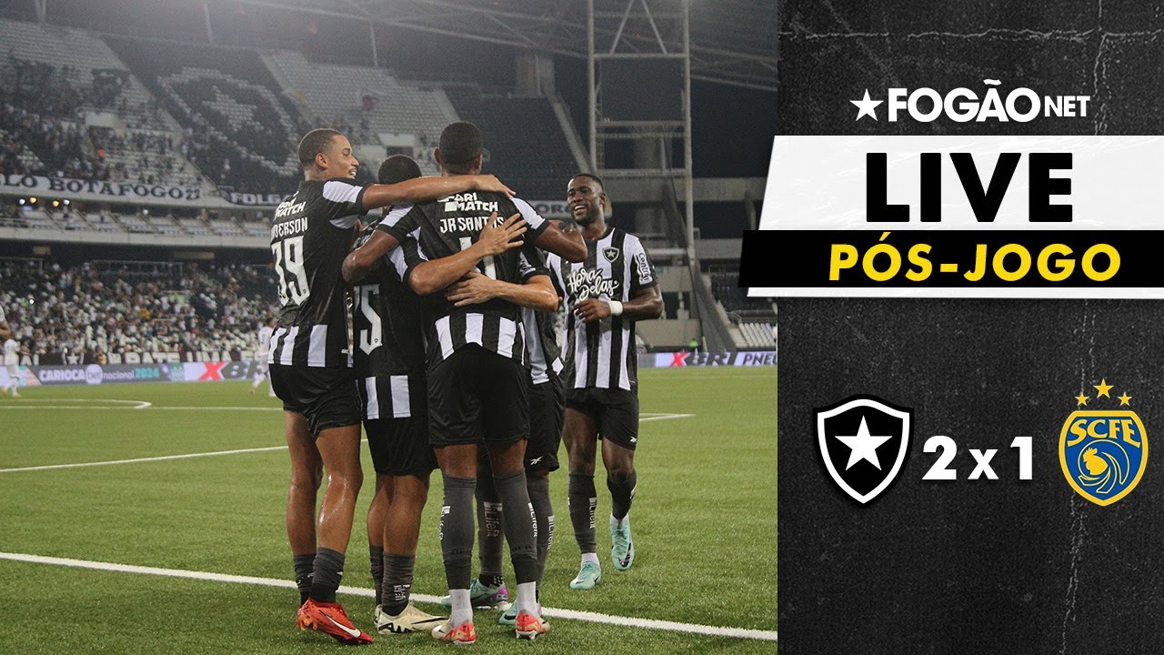 LIVE | Pós-jogo e repercussão de vitória do Botafogo sobre o Sampaio Corrêa no Nilton Santos pela Taça Rio
