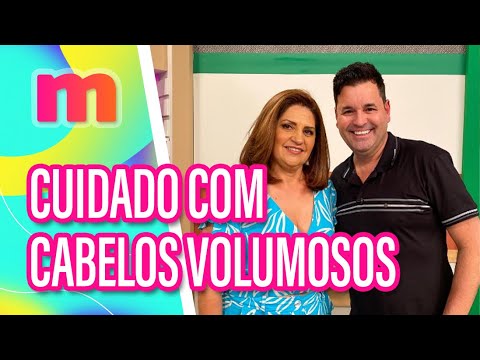 Transformação e cuidados com os CABELOS VOLUMOSOS com Sylvio Rezende - Mulheres (18/10/23)