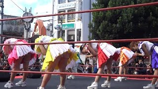 後ろからローアングルごちそうさま　可愛いアイドル