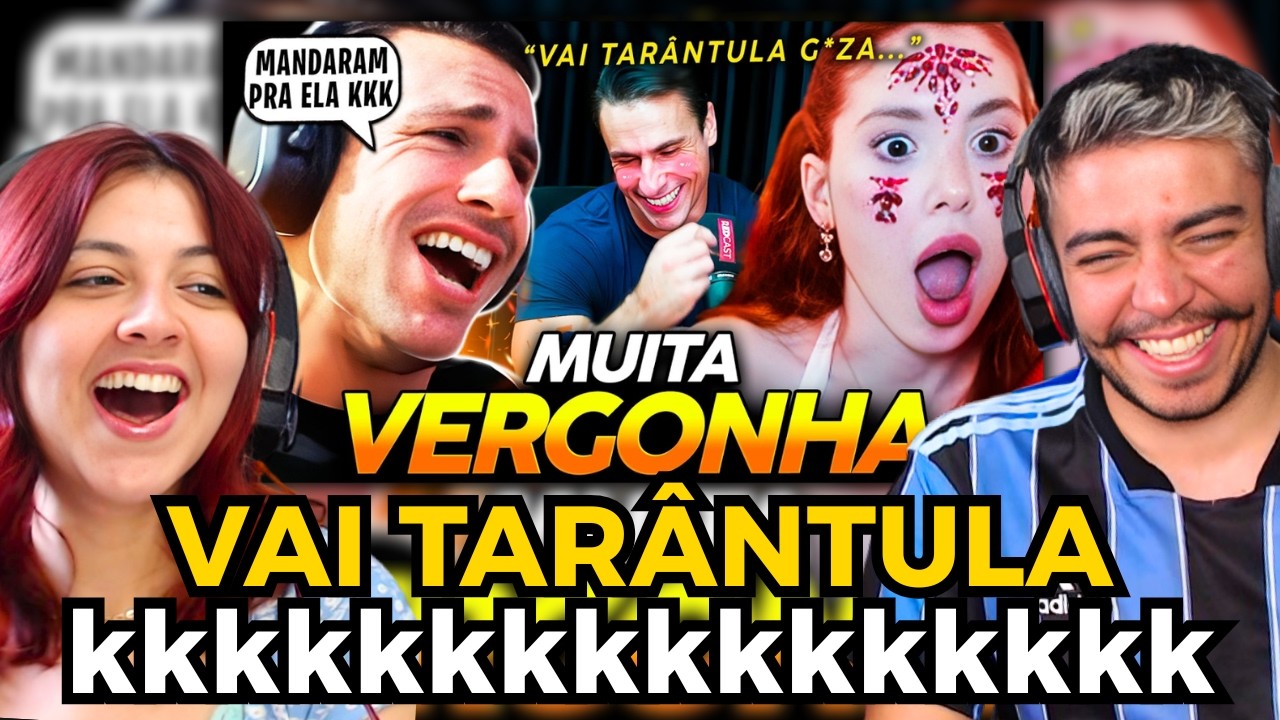 SUPER XANDÃO REAGINDO a CAROL NÃO TANKOU o ÁUDIO da TARÂNTULA pro XANDÃO no REDCAST KKKKKKKK | REACT
