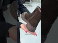 Черевики жіночі замш на хутрі 596420 Коричневі Відео