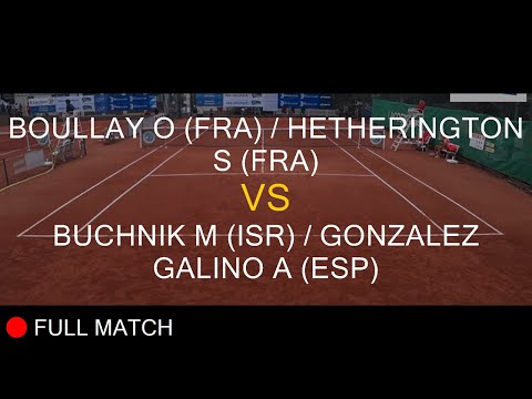 BOULLAY O (FRA) / HETHERINGTON S (FRA) VS BUCHNIK M (ISR) / GONZALEZ GALINO A (ESP)