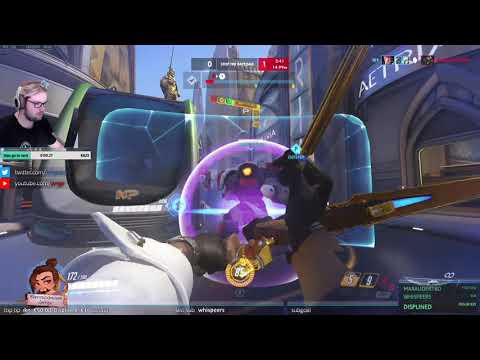 ARRGE HANZO MAIN ! GAMEPLAY OVERWACTH SEASON 25 TOP 500