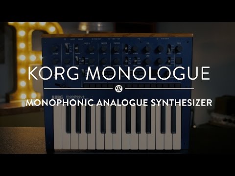 Korg Monologue | Reverb Demo Video