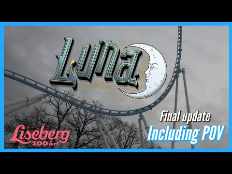 Construction & POV "LUNA" Liseberg 2023