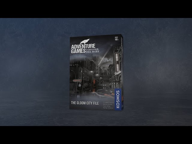 Vídeo relacionado con Thames & Kosmos Juegos de Aventura: The Gloom City File, Juegos de Cartas cooperativos para Adultos y Adolescentes, Juegos de Mesa para Noche de Juegos, para 1 a 4 Jugadores, a Partir de 16 años