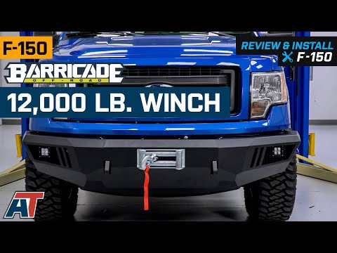 1997-2019 F150 Barricade 12,000 lb. Winch Review & Install