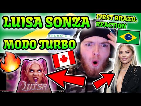 CANADIAN'S🇨🇦 FIRST REACTION to BRAZIL🇧🇷 MUSIC! | Luísa Sonza, Pabllo Vittar, Anitta - MODO TURBO