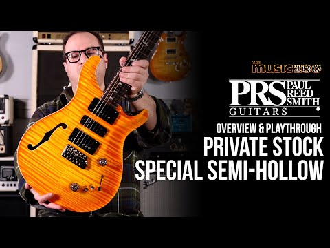 LIKE NEW Paul Reed Smith PRS 2022 Private Stock Limited Edition 1 of 85 Special Semi-Hollow 22 Citrus Glow image 25