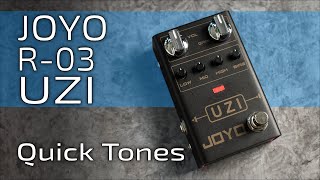 Video thumbnail for JOYO R-03 UZI | Quick JCM Tones (no talk) by Pedal Platform