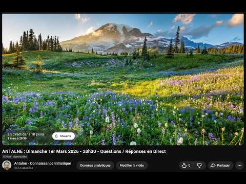 ANNOUNCEMENT: Live Q&A: Sunday, March 1, 2026 at 8:30 PM + Patreon Presentation