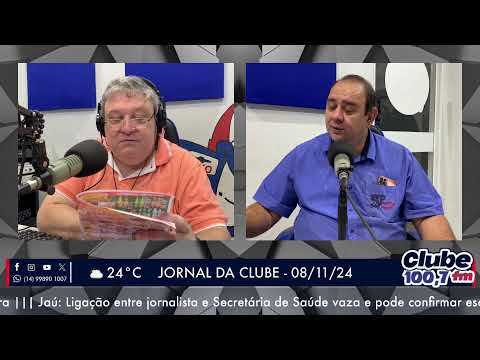 Jornal da Clube - 08/11/24 - Edição da Manhã