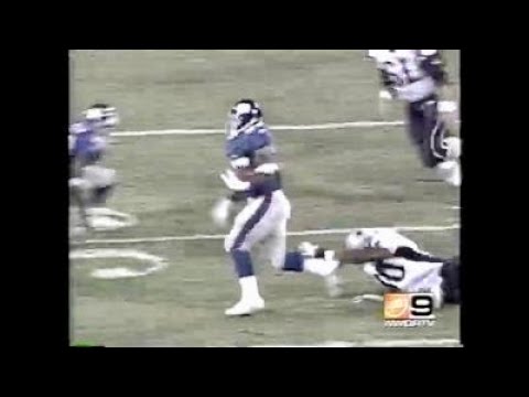 2002 Preseason (Patriots Vs Giants) Antonio Warren Touchdown Run
