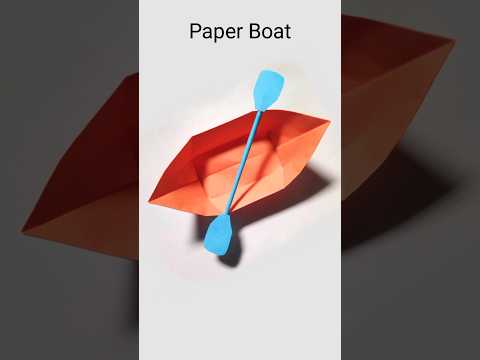 Origami paper boat | Paper boat making | origami boat | making crafts