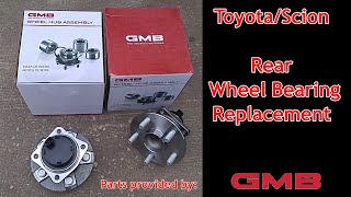 Scion TC / Toyota Celica Rear Wheel Hub and Bearing Replacement