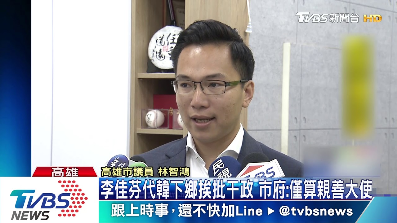 李佳芬代韓下鄉挨批干政　市府：僅算親善大使