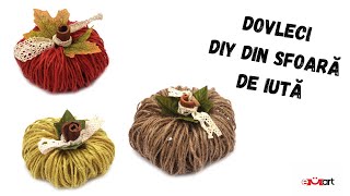 DIY Dovleci din Iută – Tutorial Pas cu Pas 
