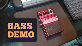 Video thumbnail for Digitech Bass Driver | Tube Screamer + ProCo Rat + Boss odb-3 + Big Muff by Guim Eloy
