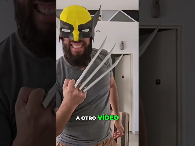 Vídeo relacionado con Garras de superhéroe, garras de lobo con asas de plástico para adultos, garras de lobo para accesorios de cosplay de Halloween, juego de 2, un par de plata, Blanco, Exera, Blanco, Exera