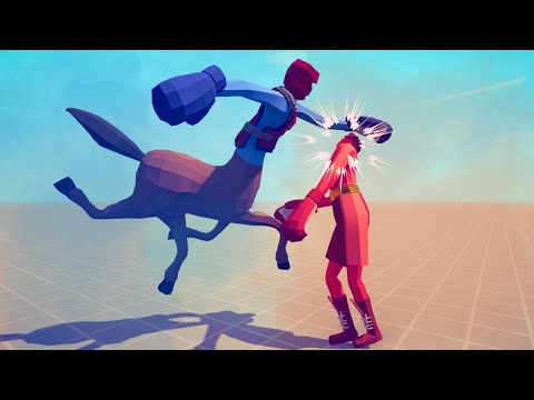CENTAUR BOXING VS EVERY UNIT  - Totally Accurate Battle Simulator TABS