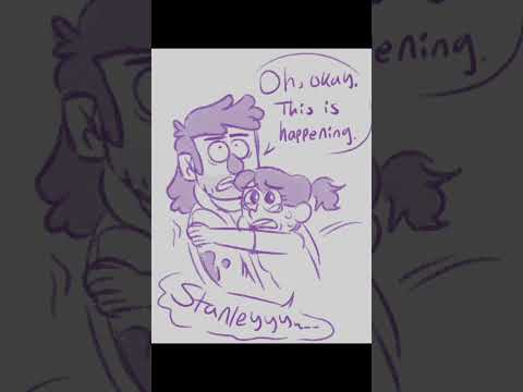 Every Stanley needs a hug 🫂 #GravityFalls #StanPines #MulletStan #StanleyPines #Comic #Art