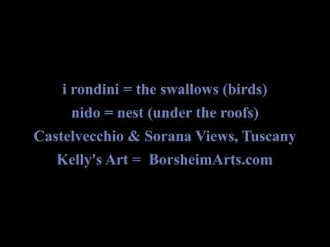 Waking Up in Castelvecchio Valleriana Toscana Italia 2021-09-22 by Kelly Borsheim