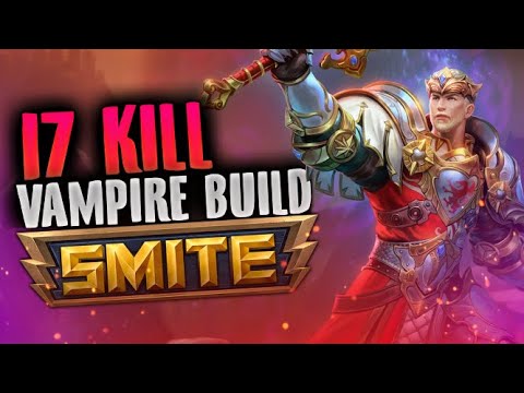 THE VAMPIRE BUILD IS INSANE - King Arthur - Smite
